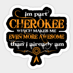 Part Cherokee Sticker